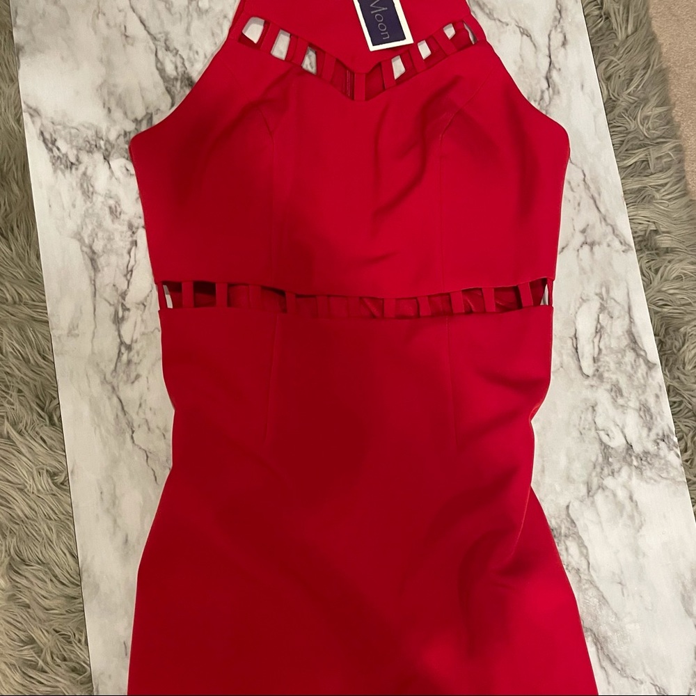 Red dress